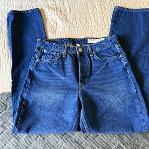 rag & bone High Rise Blue Jeans